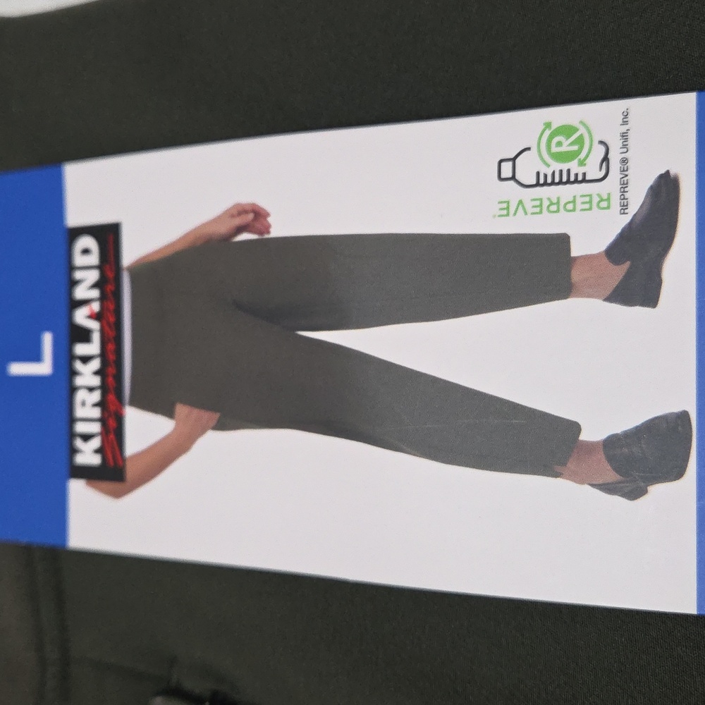 Kirkland Signature Ladies Dark Green Ankle Pant